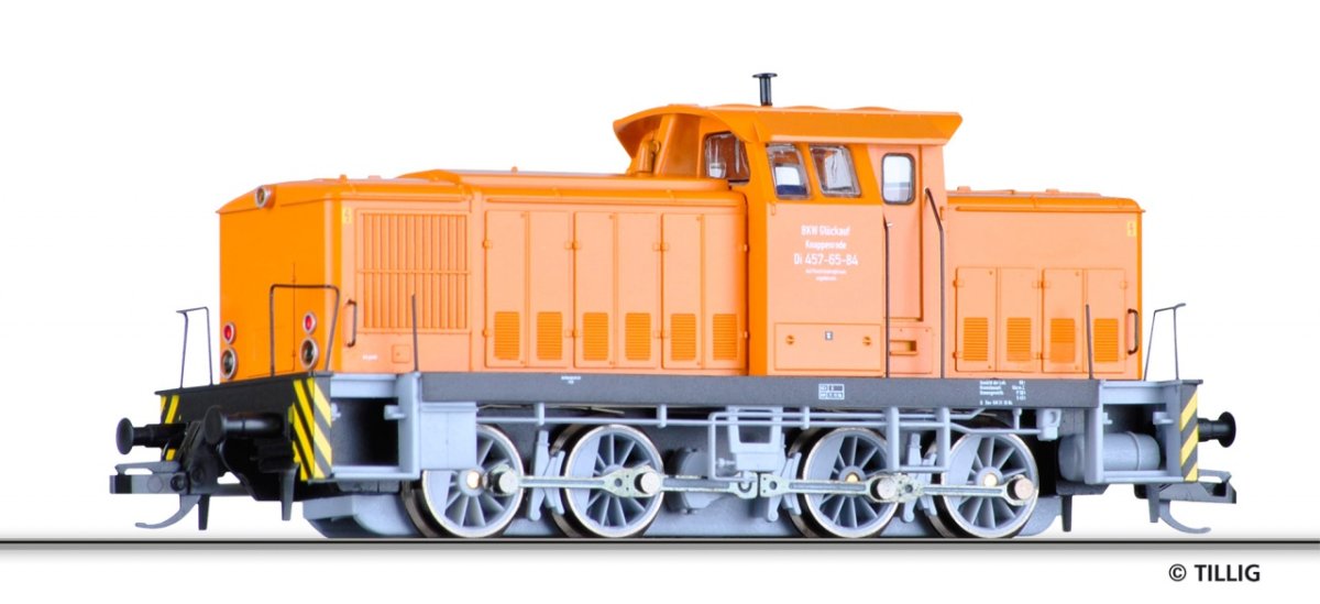 TILLIG 96158 - TT Diesellokomotive V 60 D, Werklok Braunkohlenwerk Gl