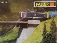 FALLER 120484 Beton-Brückenkopfgarnitur Spur H0