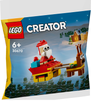 LEGO Creator 30670 Weihnachtsmann auf Schlittenfahrt im...