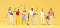 PREISER Golfspieler 10231 Figuren-Set Spur H0