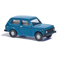 BUSCH Lada Niva blau 87104 Automodell 1:120