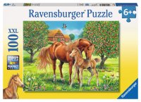 RAVENSBURGER 10577 Kinderpuzzle Pferdeglück auf der...