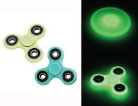 KÖGLER 36904 Fidget Spinner Glow in the Dark, 7,5 cm...